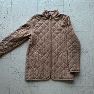 Tan Quilted Jacket